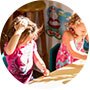 preschool children playing